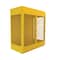 Vestil Vertical Cylinder Storage Cabinet 10-20 Cylinder Capacity Yellow CYL-V-1020 - alternate 2